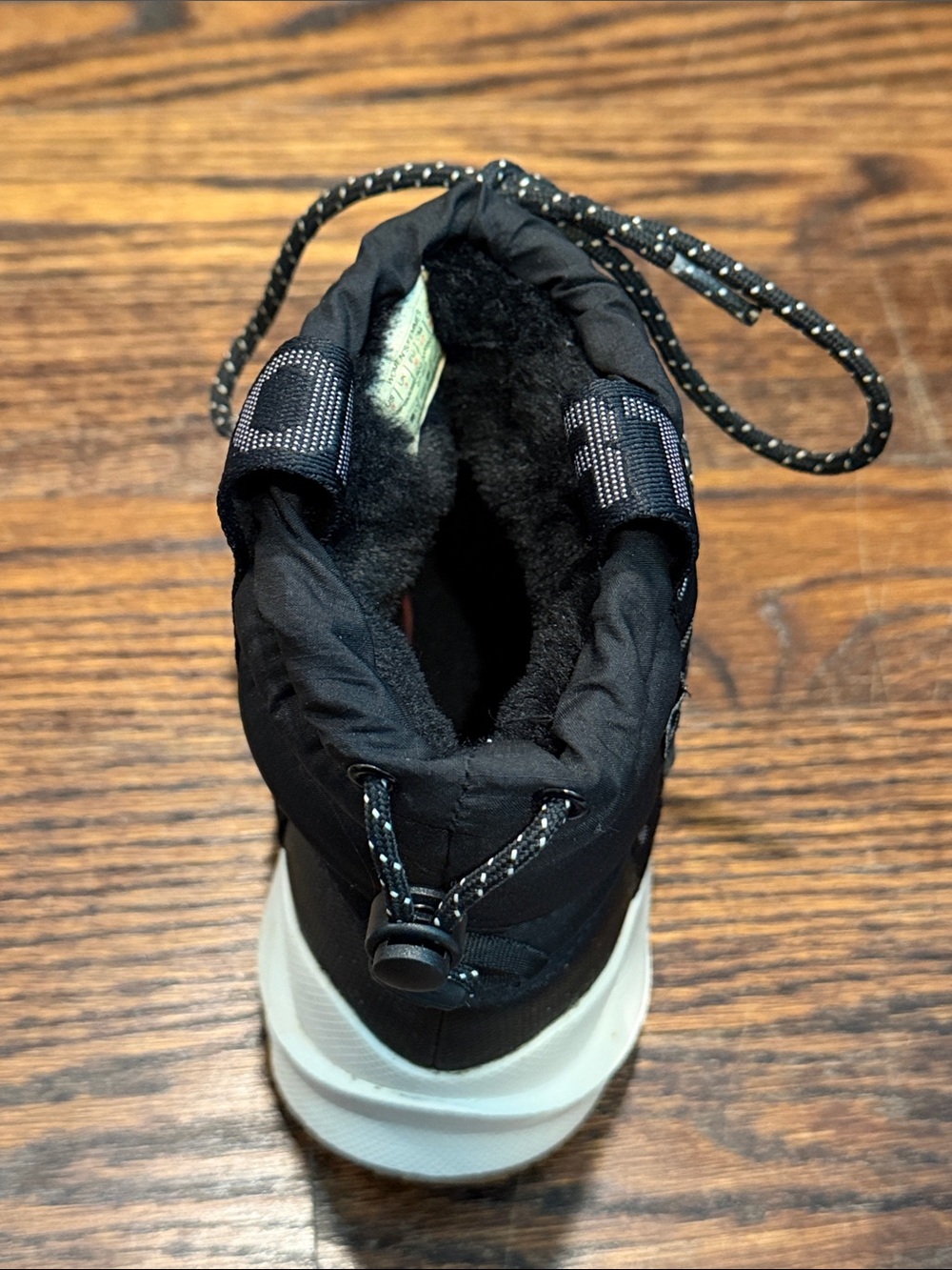 The North Face Black Quilted Lace-Up Winter Boot (244) - Picture 12 of 16